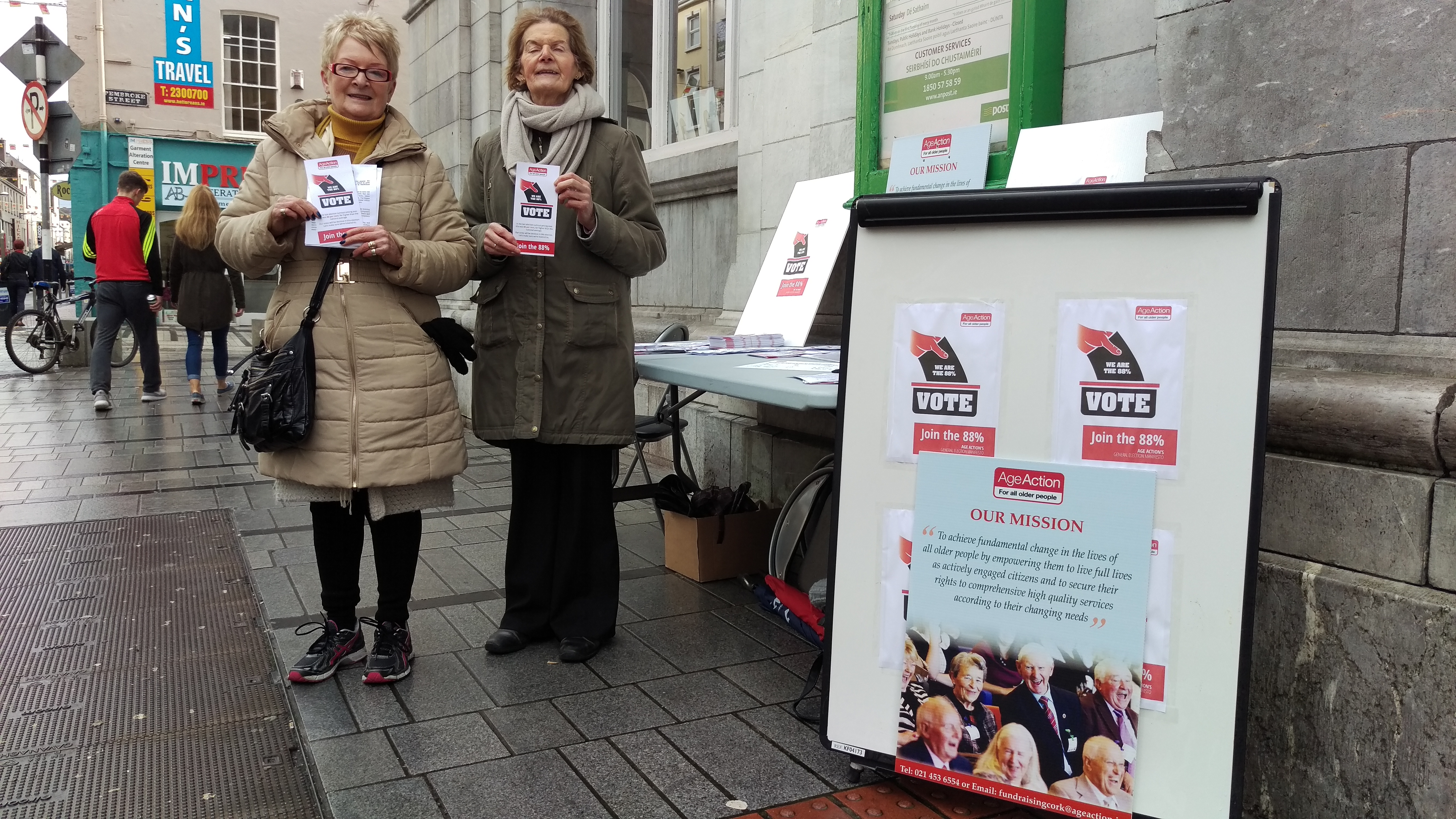 Age Action members campaigning for a fair State Pension