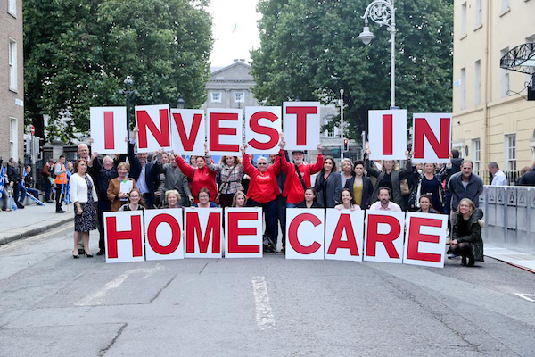 Campaigners unite for home care
